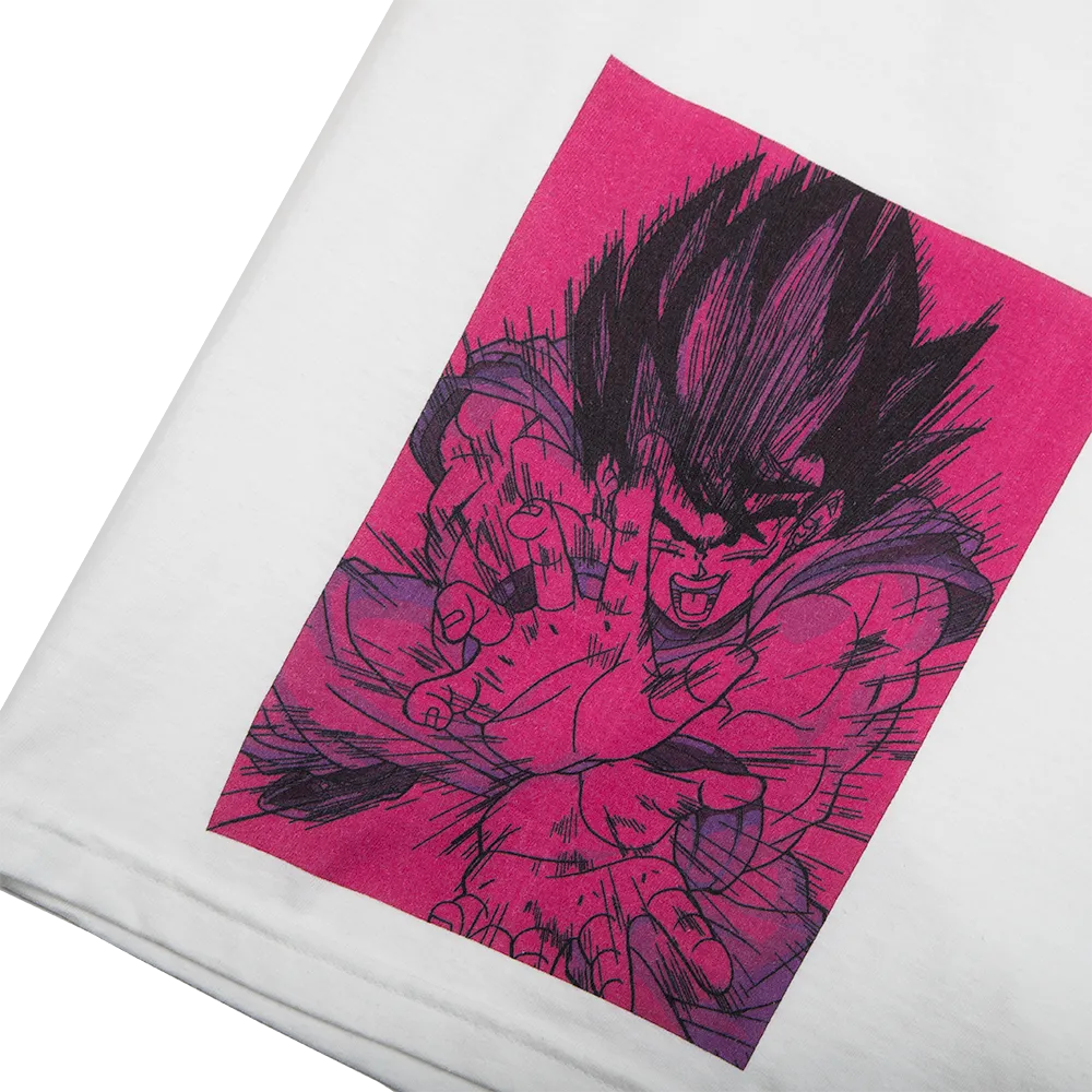 Goku Kamehameha White Tee