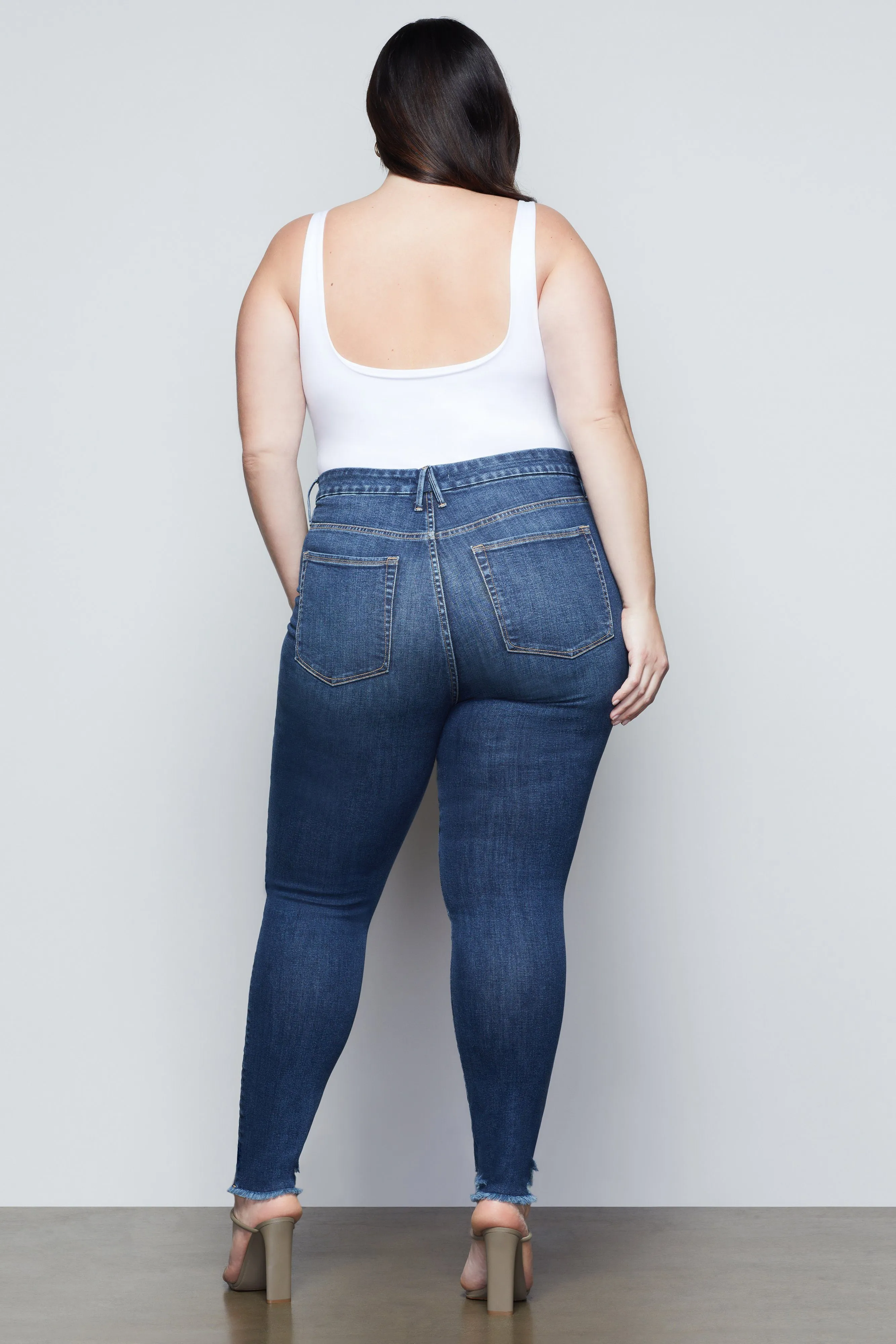 GOOD LEGS CHEWED HEM | BLUE429