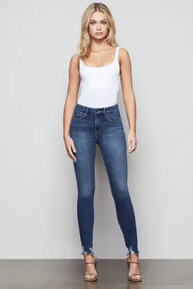 GOOD LEGS CHEWED HEM | BLUE429