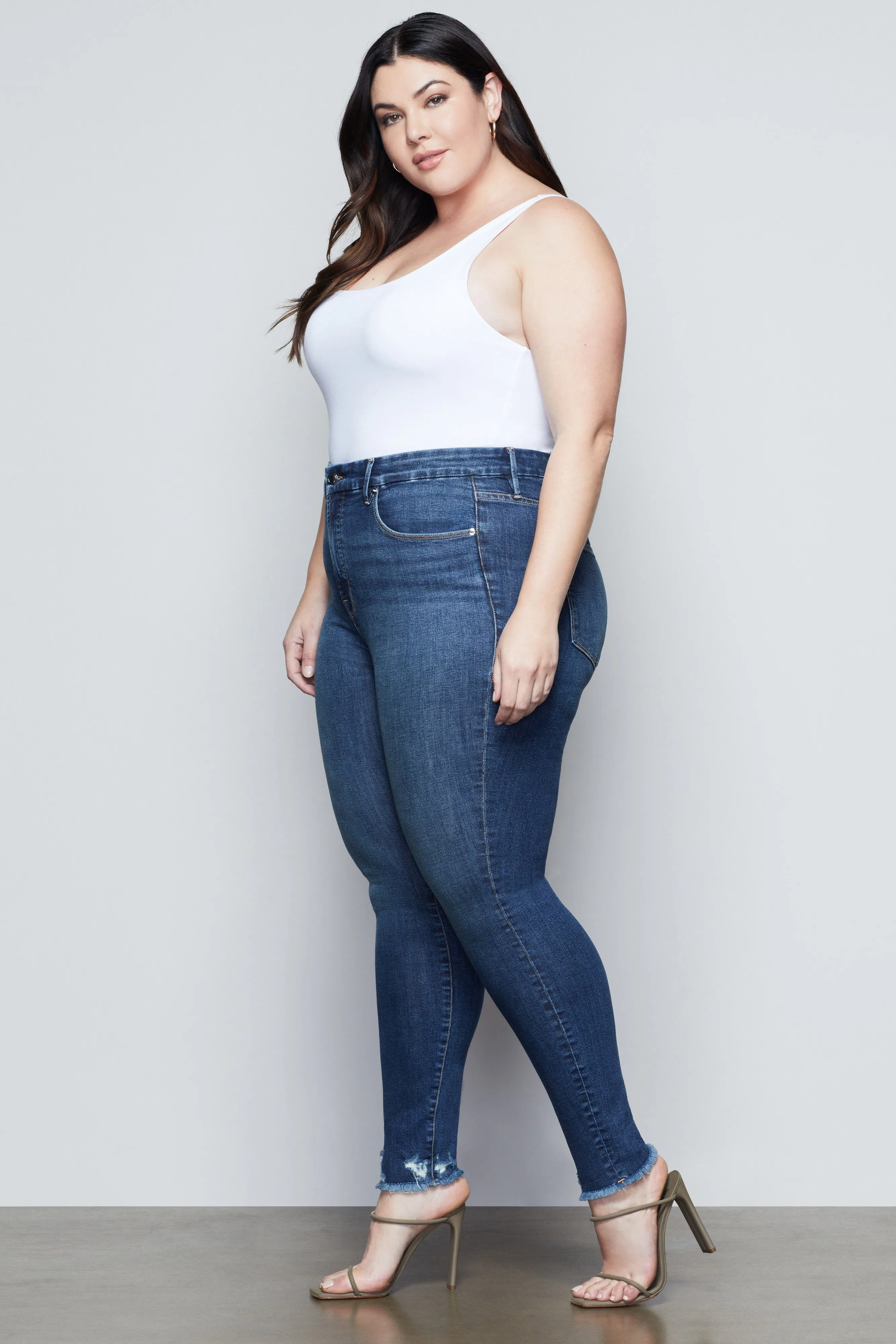 GOOD LEGS CHEWED HEM | BLUE429