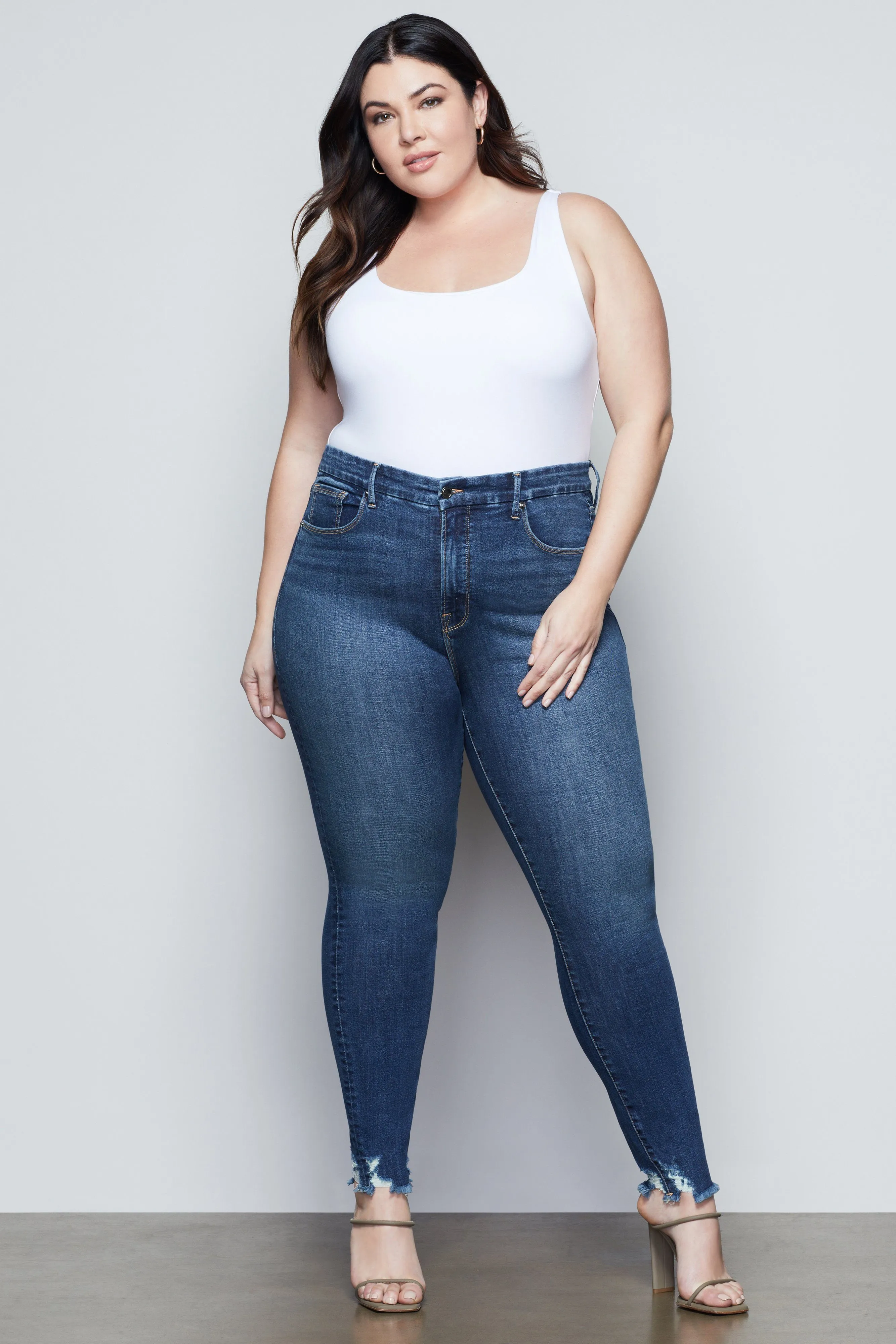 GOOD LEGS CHEWED HEM | BLUE429