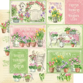 grow with love paper  by Graphic 45