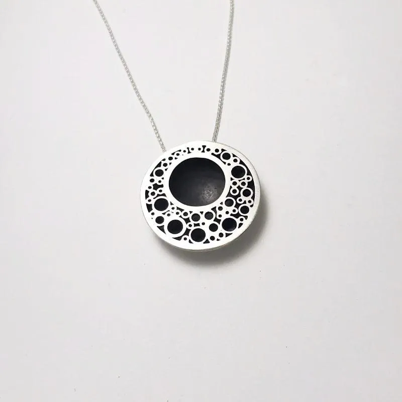 Hoopla Sterling silver neckpiece