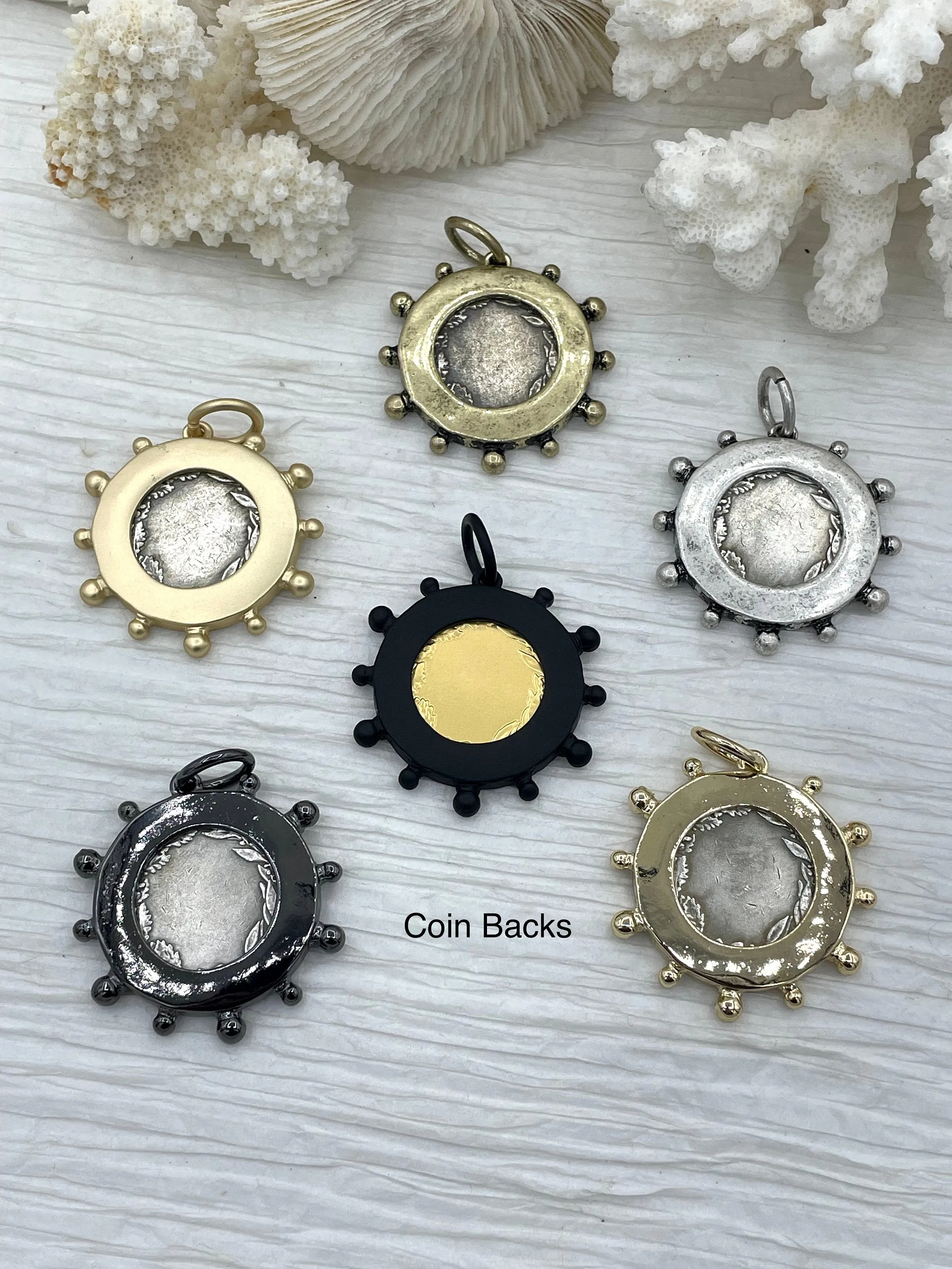 Horse Coin Pendant, Coin Pendant, Equestrian Pendant, Equestrian Coin, Coin Bezel, Art Deco Coin, Replica Coin, Horse Coin Fast Ship