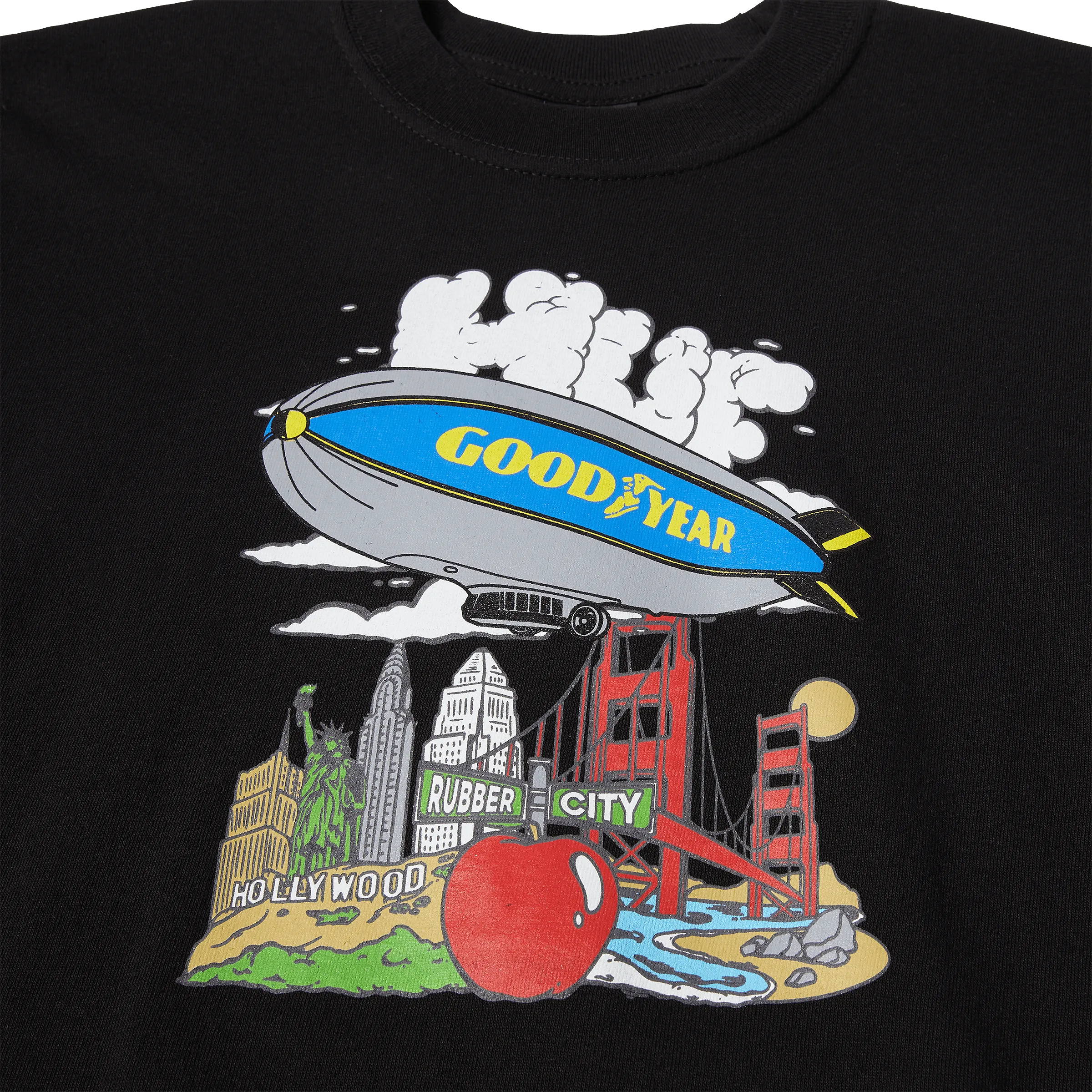 HUF x Goodyear Discover T-Shirt