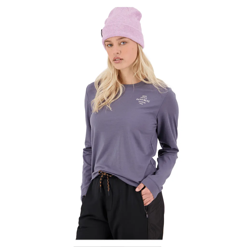 Icon merino Air-Con relaxed women's baselayer - Shark