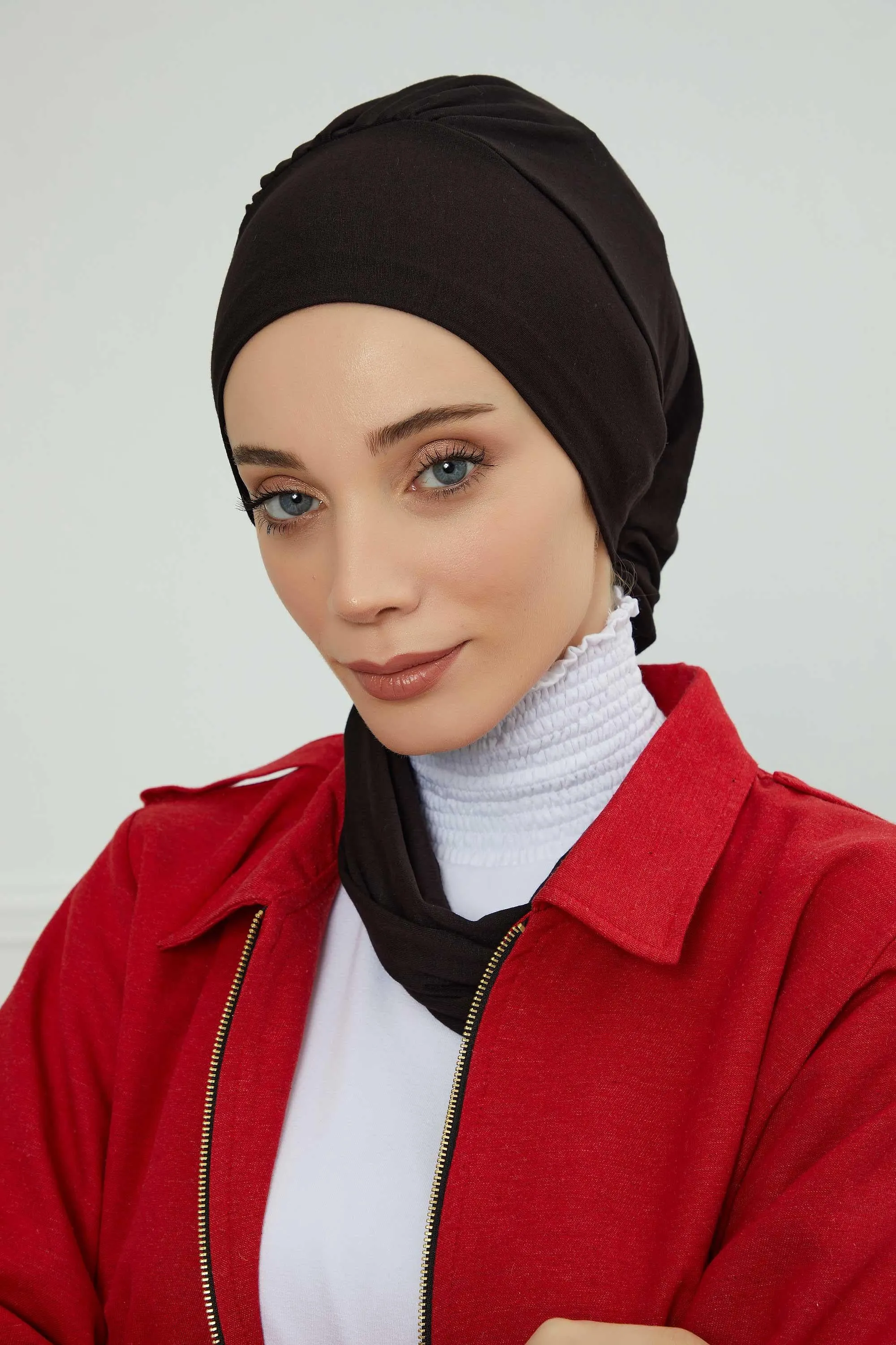 Instant Turban Lightweight Cotton Scarf Head Turbans For Women Headwear Stylish Elegant Design,HT-96