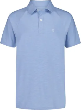 IZOD Boys' Short Sleeve Performance Stripe Polo Shirt