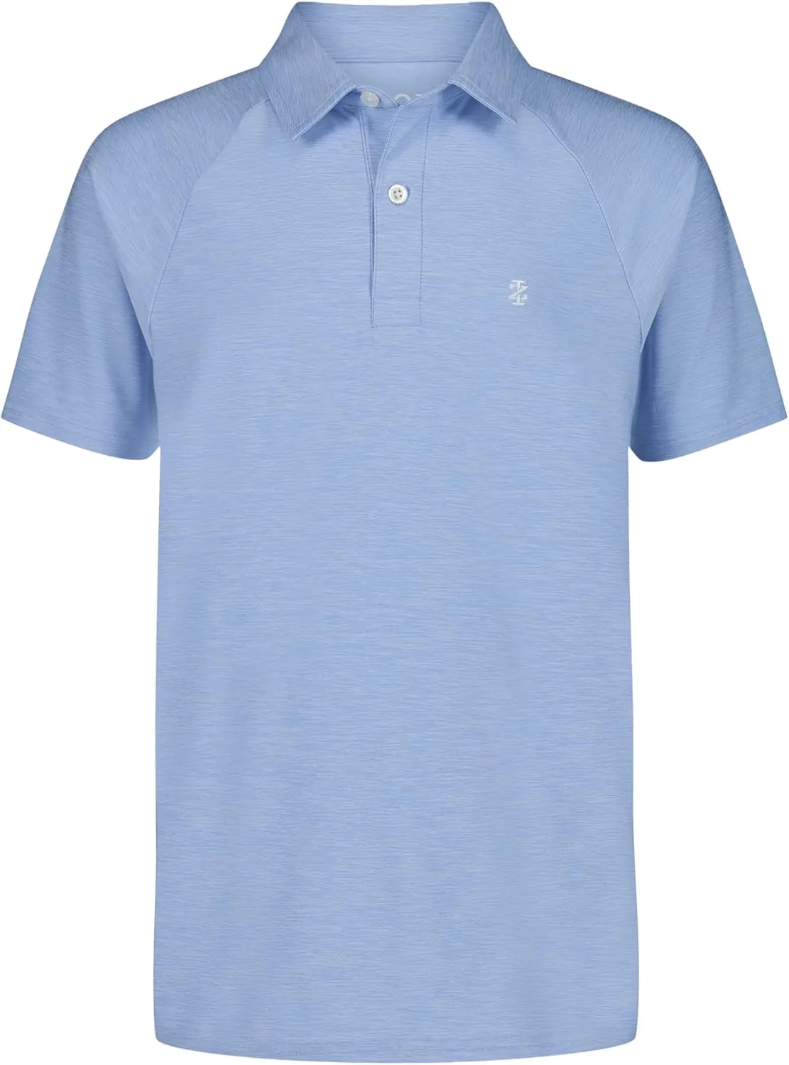 IZOD Boys' Short Sleeve Performance Stripe Polo Shirt