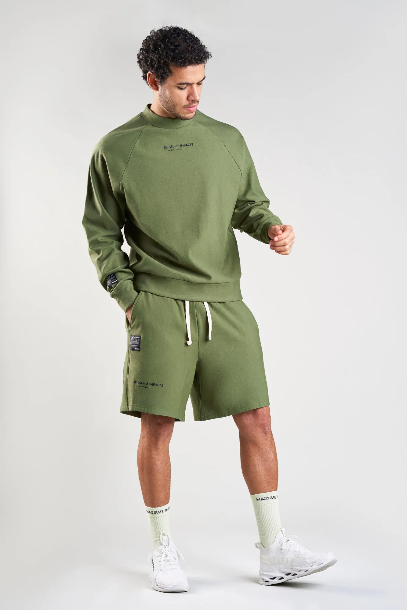 J008MI Organic Cotton & Bamboo Sweatshirt