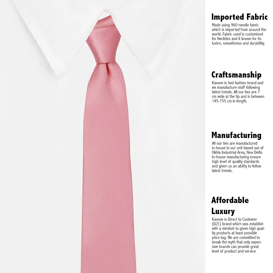 Kavove Classy Peach Necktie