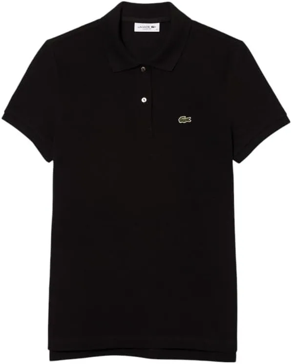 Lacoste Women's Core Short Sleeve Regular Fit Petit Pique Polo