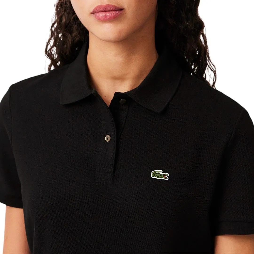 Lacoste Women's Core Short Sleeve Regular Fit Petit Pique Polo