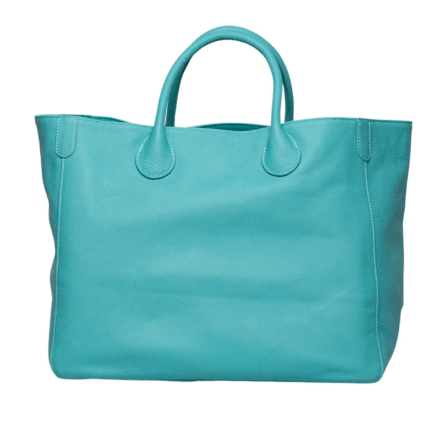 Large Designer Leather Tote Bag ｜ Cowhide Leather Classic Bag ｜ Must-have Fashion DesignerBag ｜ Leather Weekend Bag｜Christmas gifts