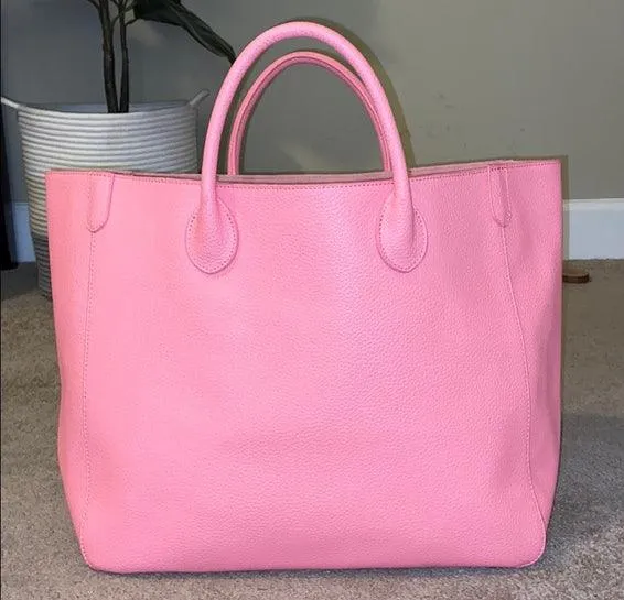 Large Designer Leather Tote Bag ｜ Cowhide Leather Classic Bag ｜ Must-have Fashion DesignerBag ｜ Leather Weekend Bag｜Christmas gifts