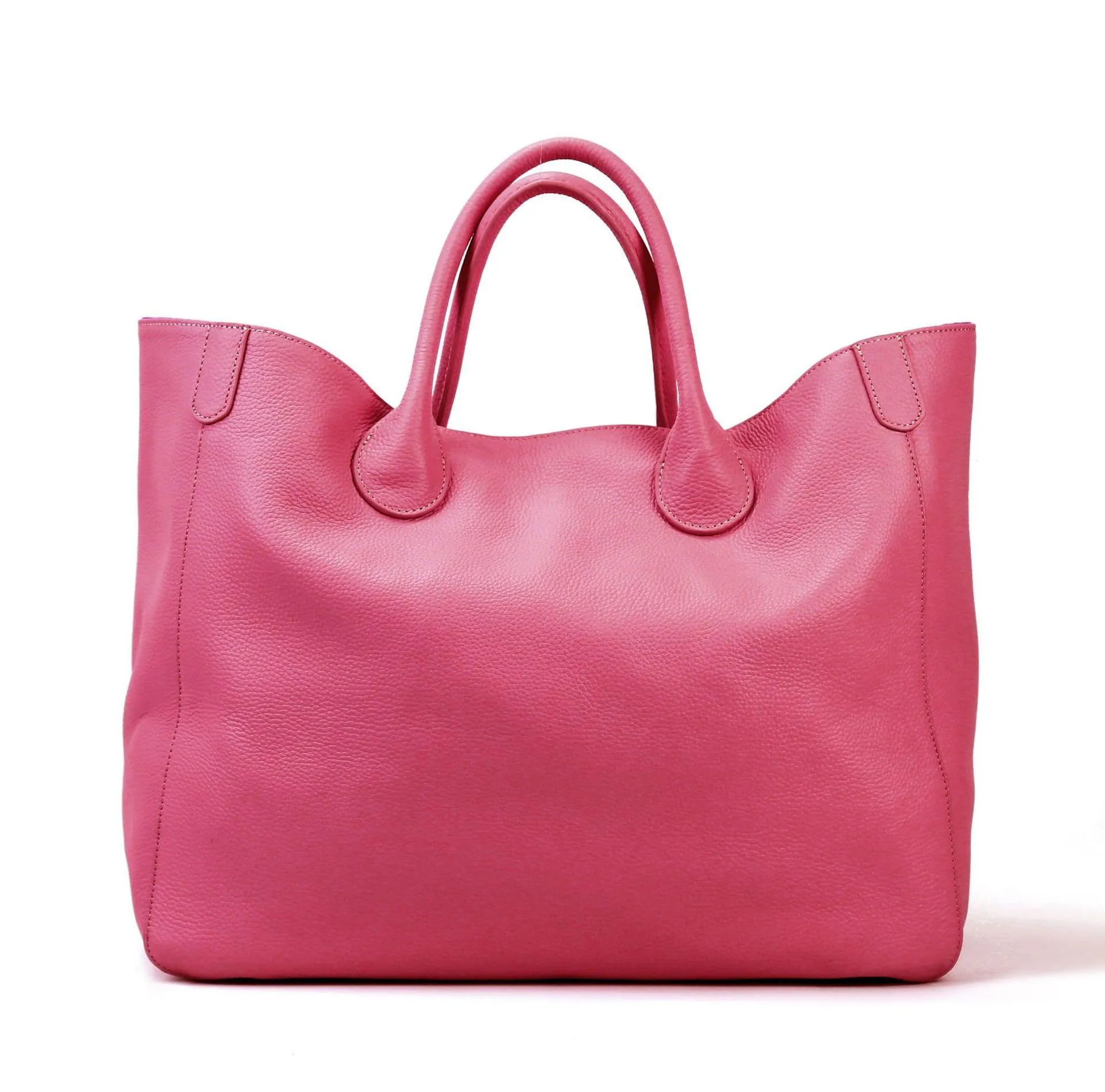Large Designer Leather Tote Bag ｜ Cowhide Leather Classic Bag ｜ Must-have Fashion DesignerBag ｜ Leather Weekend Bag｜Christmas gifts