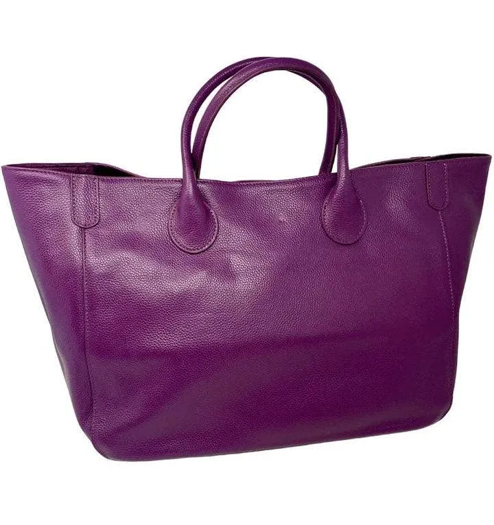 Large Designer Leather Tote Bag ｜ Cowhide Leather Classic Bag ｜ Must-have Fashion DesignerBag ｜ Leather Weekend Bag｜Christmas gifts