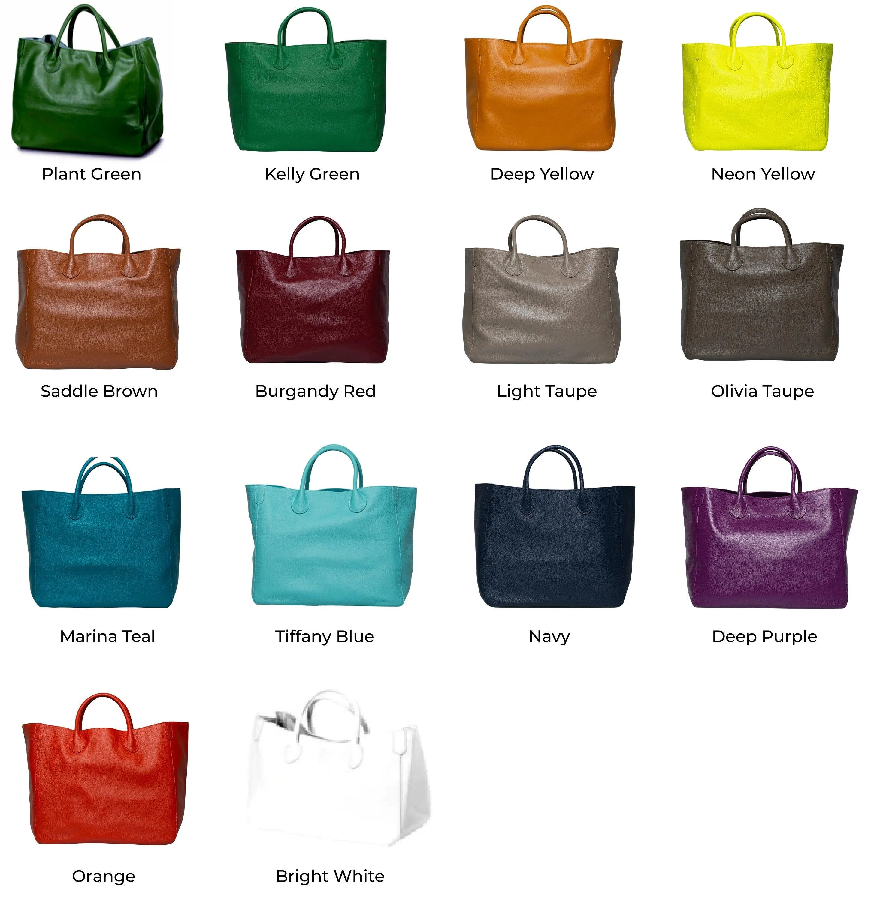 Large Designer Leather Tote Bag ｜ Cowhide Leather Classic Bag ｜ Must-have Fashion DesignerBag ｜ Leather Weekend Bag｜Christmas gifts