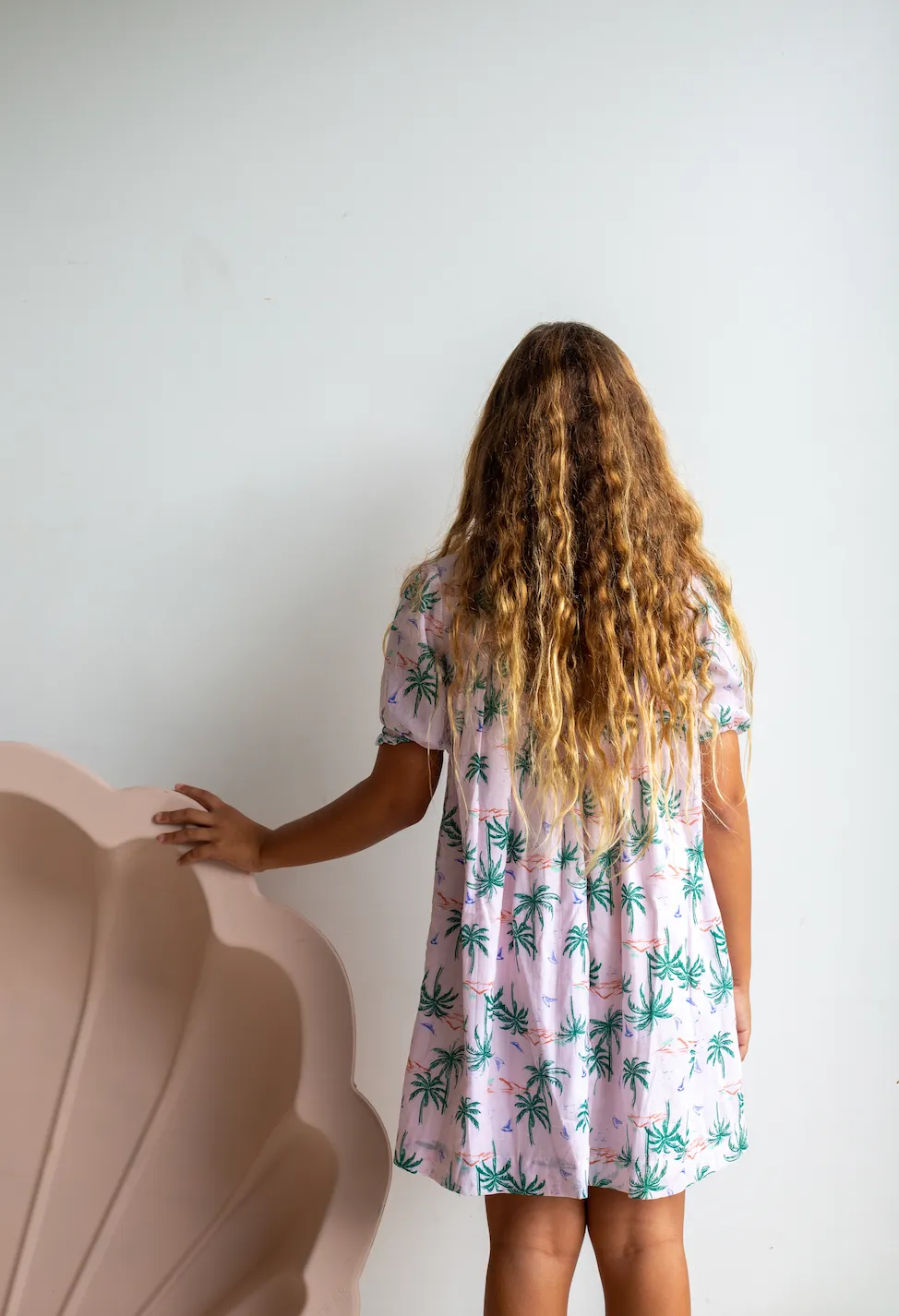 Lolana Dress - Pink Pacific