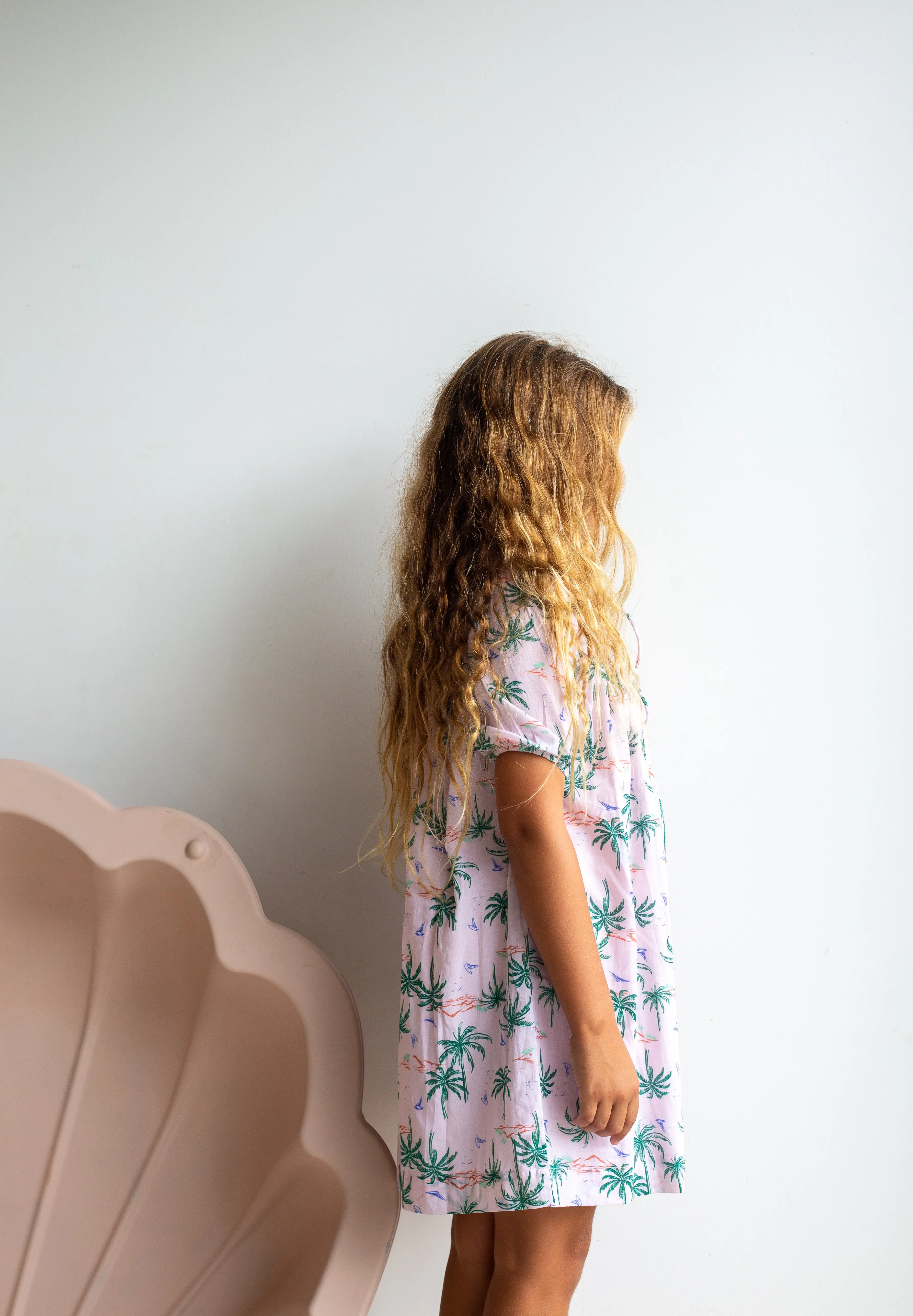 Lolana Dress - Pink Pacific