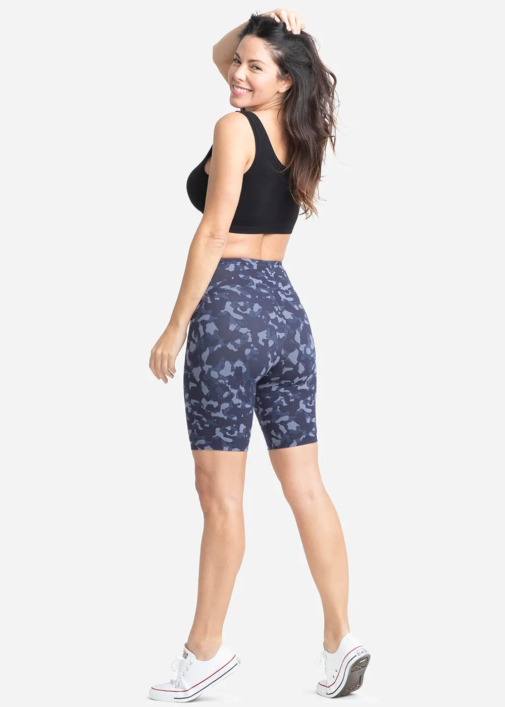 Mel Shaping Biker Short - Cotton Stretch