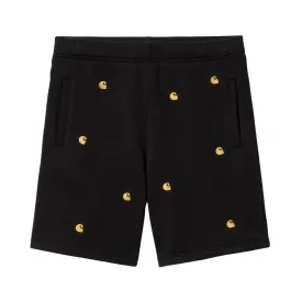 Men's Carhartt WIP Seek Sweat Short - Black