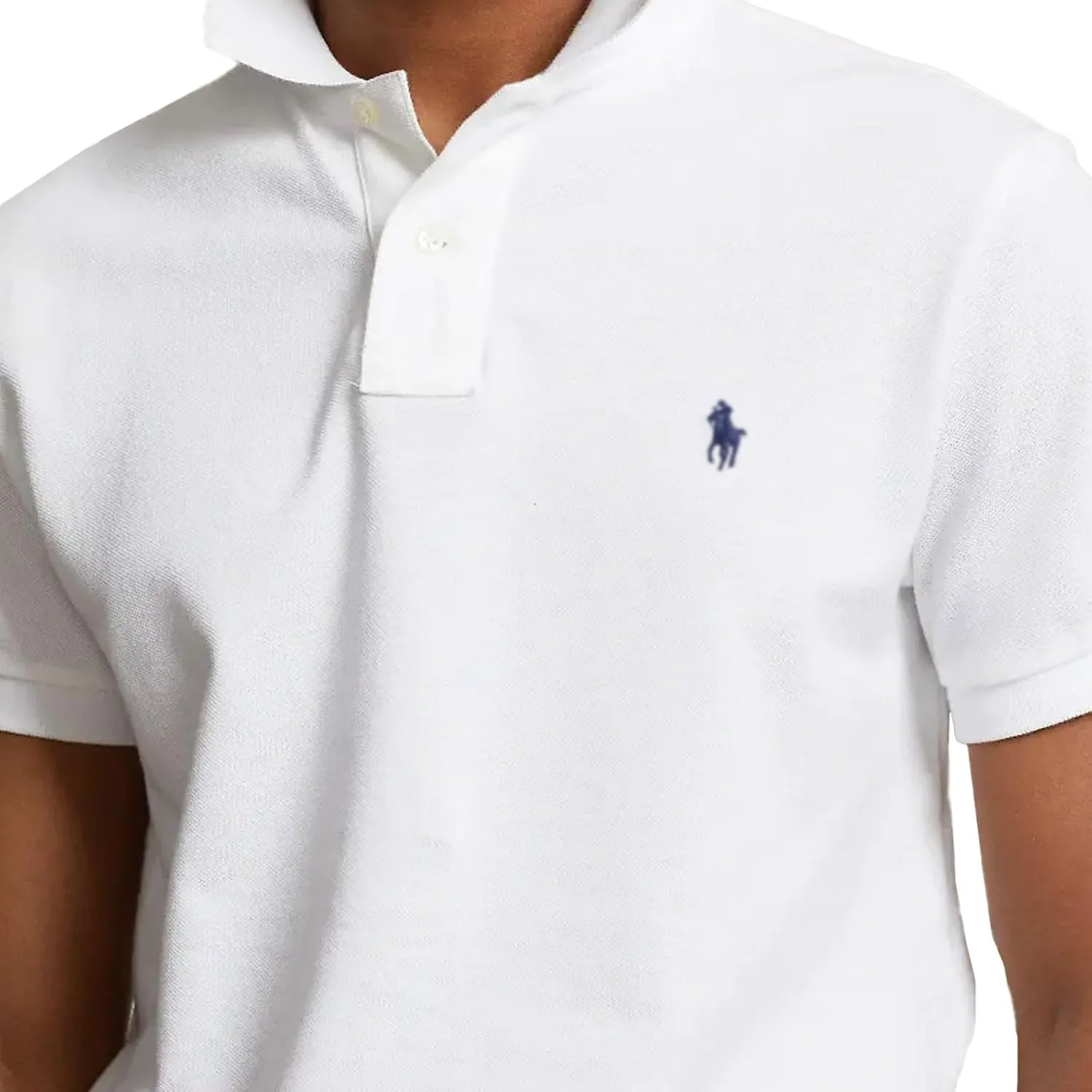 Men's Custom Classic Polo Shirt Short Sleeve for Outdoor Golf Tennis Polo 2 Buttons Tops-Proudly of U.S Polo