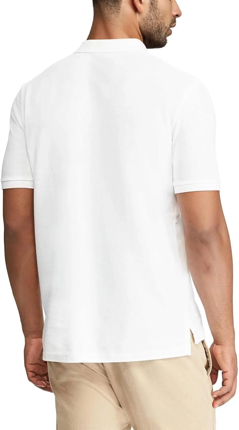 Men's Custom Classic Polo Shirt Short Sleeve for Outdoor Golf Tennis Polo 2 Buttons Tops-Proudly of U.S Polo