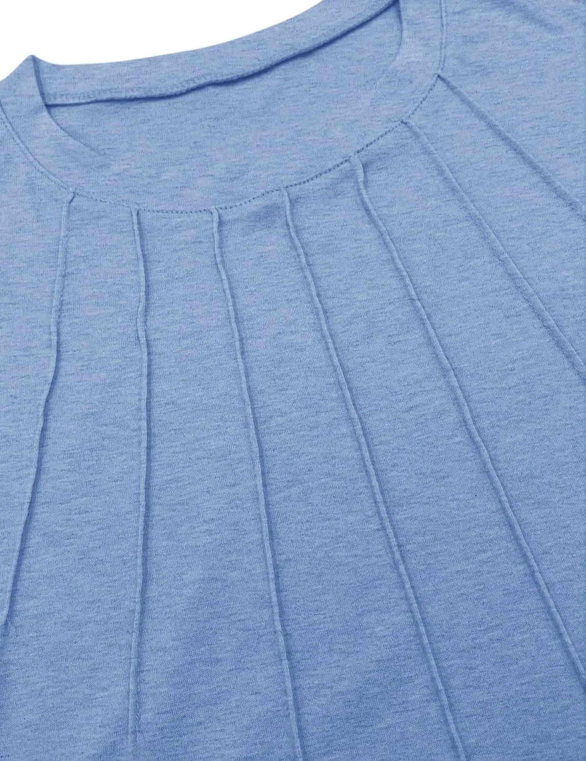 Minclouse Women's Casual Cap Short Sleeves Mini Dresses Cute Pleated T Shirt Dress with Pockets