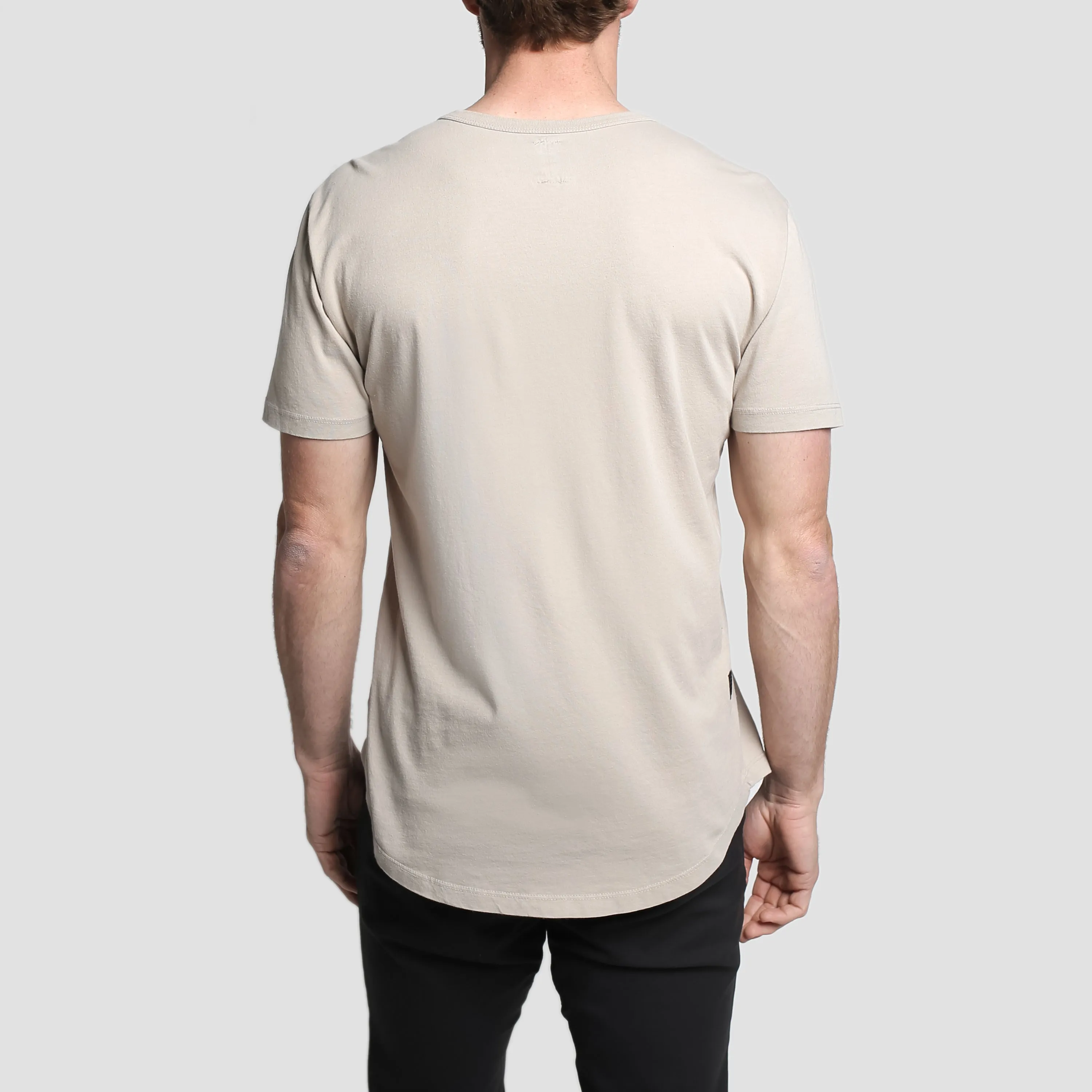 Natural Premium Scoop T-Shirt Lunar