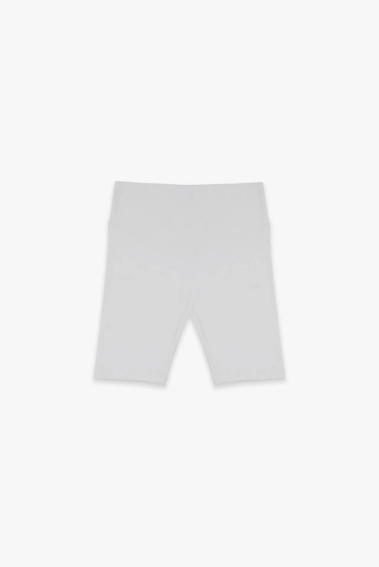 Organic Cotton & Bamboo Ribbed Bikers Short