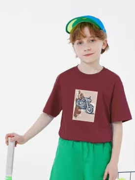 Polo Republica Boy's Classic Printed Tee Shirt