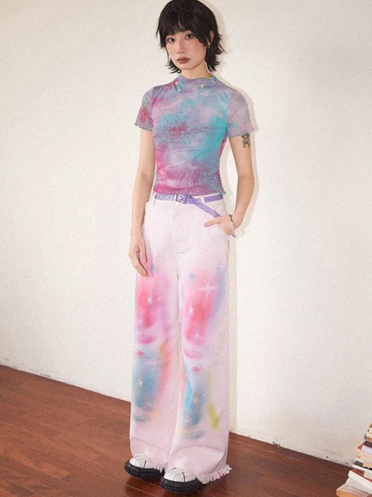 Printed Short Sleeve Tee 【s0000008827】