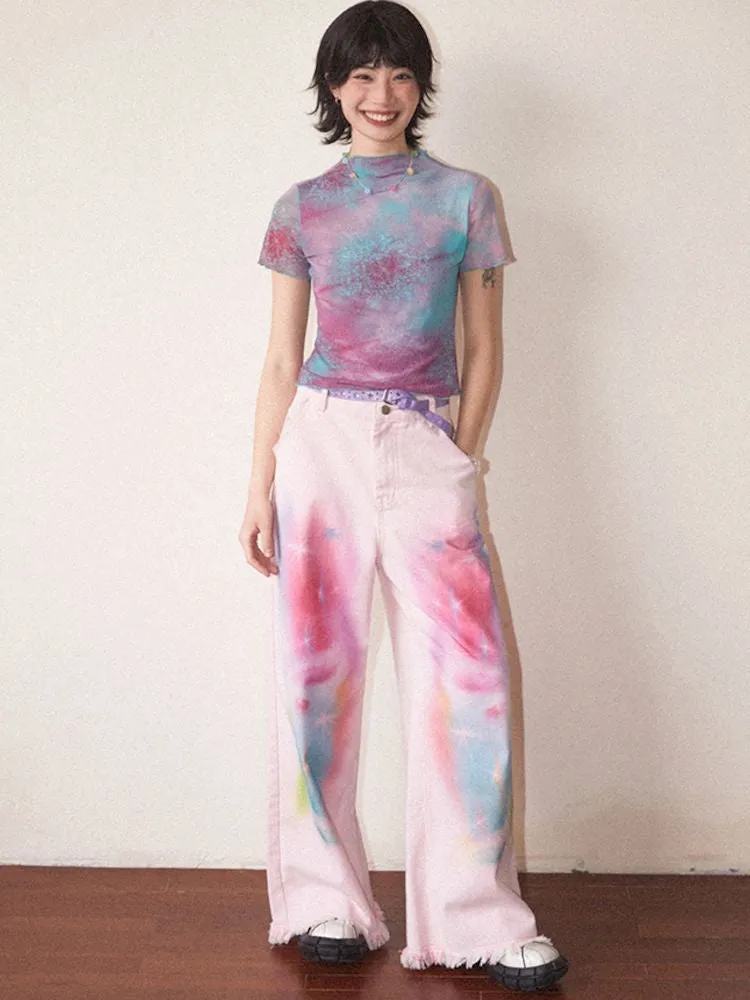 Printed Short Sleeve Tee 【s0000008827】