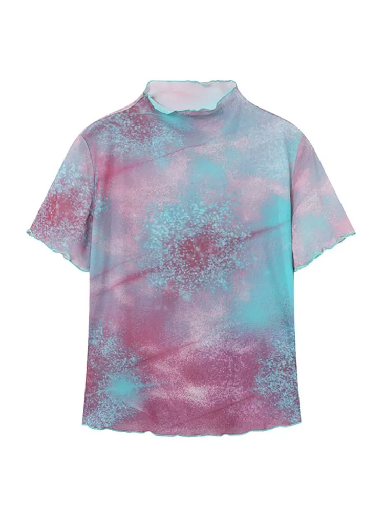 Printed Short Sleeve Tee 【s0000008827】