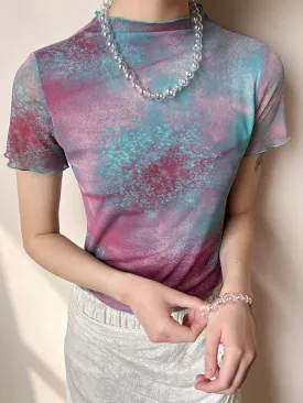 Printed Short Sleeve Tee 【s0000008827】