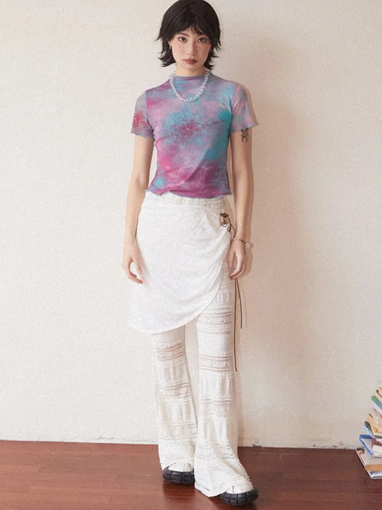 Printed Short Sleeve Tee 【s0000008827】