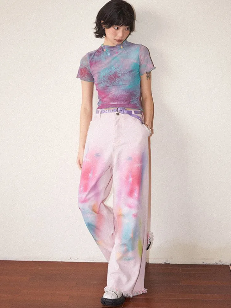 Printed Short Sleeve Tee 【s0000008827】