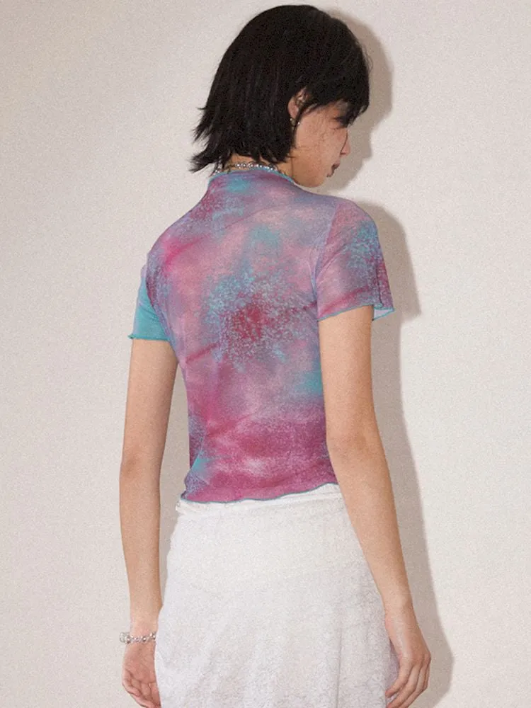 Printed Short Sleeve Tee 【s0000008827】