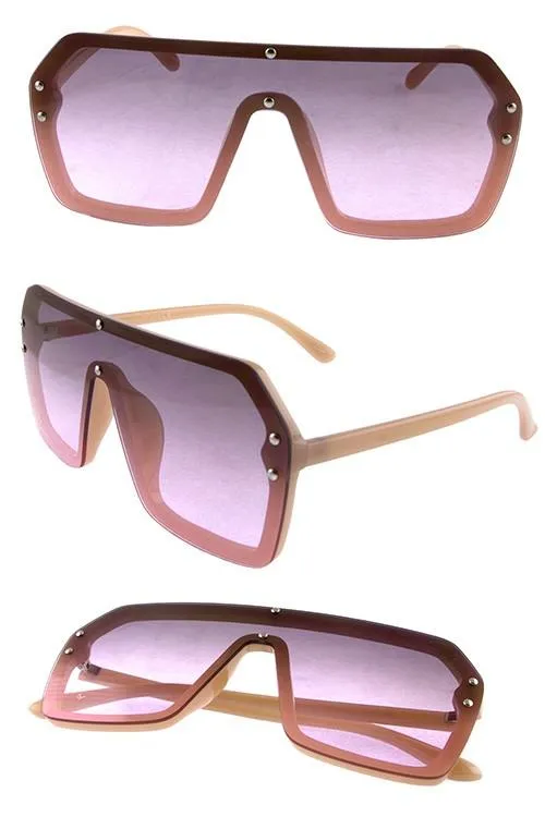 "BRITNEY" Women Plastic Sunglasses