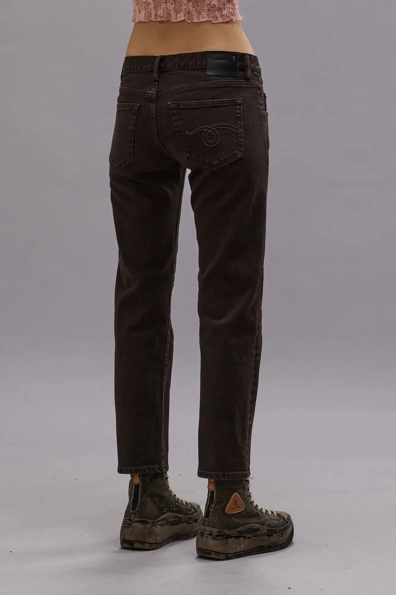 R133W0091D252A Boy straight stretch jean
