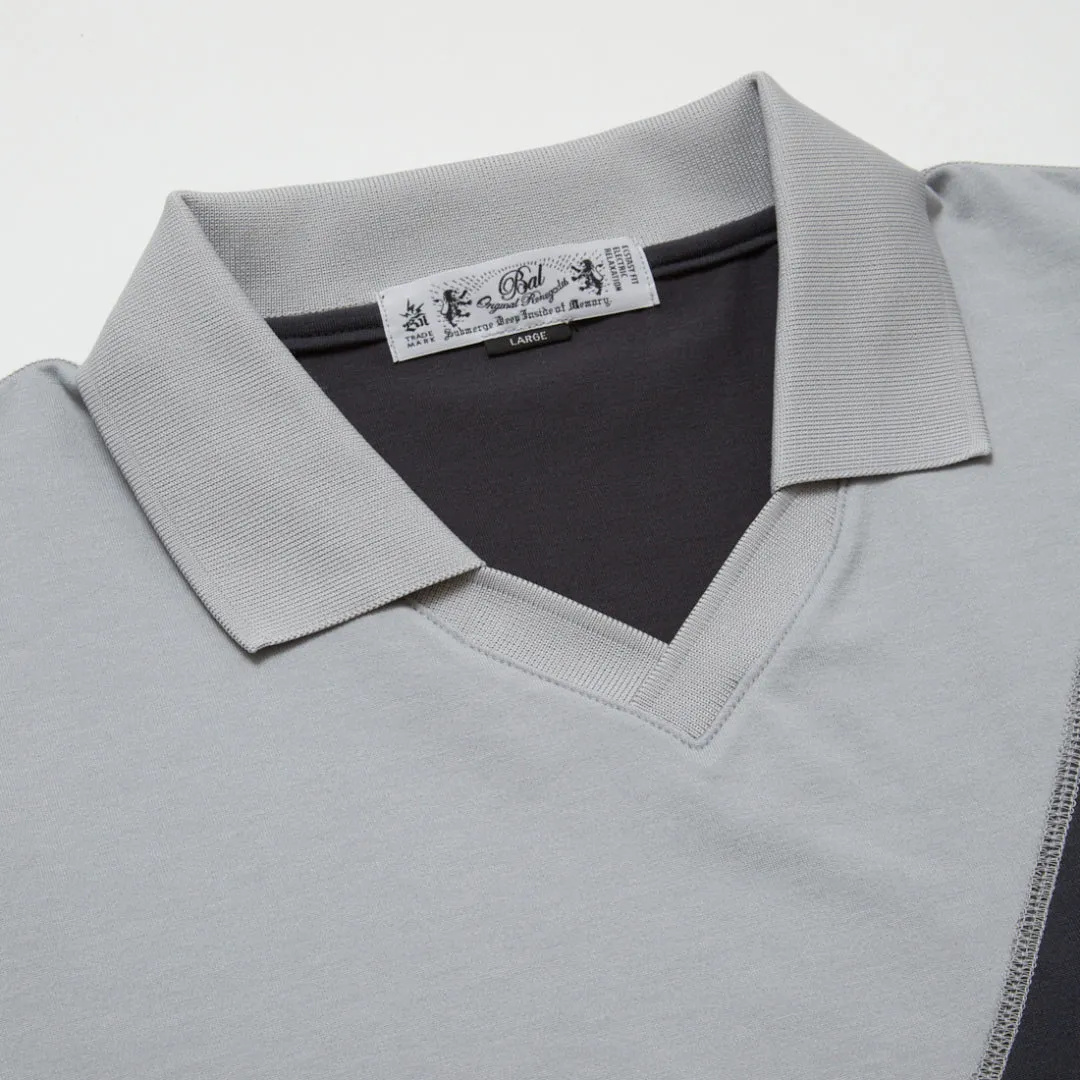 RECYCLE POLYESTER ZIP POCKET POLO SHIRT