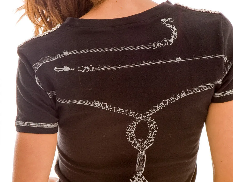 SG Liquid Metal 01W T-Shirt Short Sleeve by Sergio Gutierrez