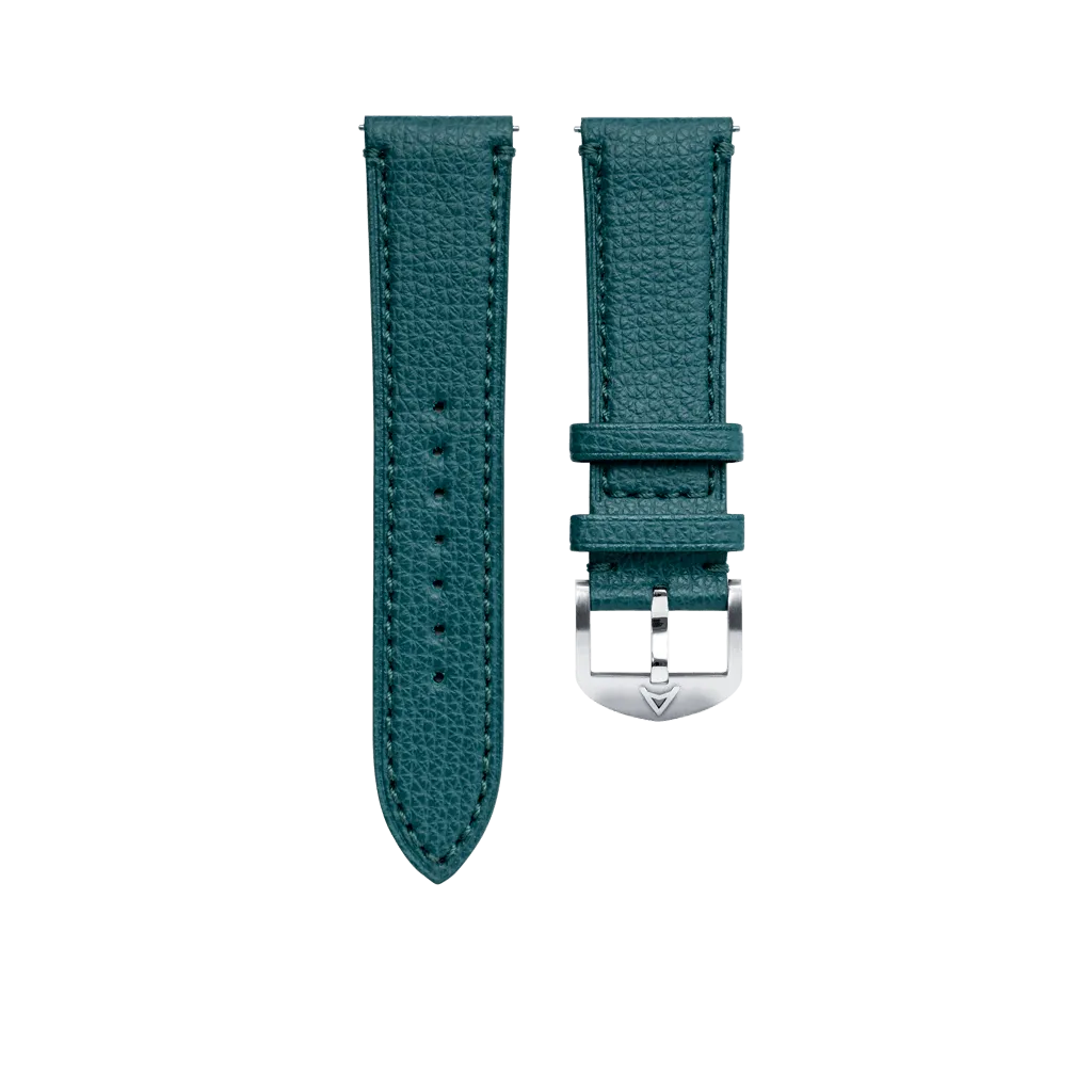 Short Octane Petrol Granolo Leather Strap