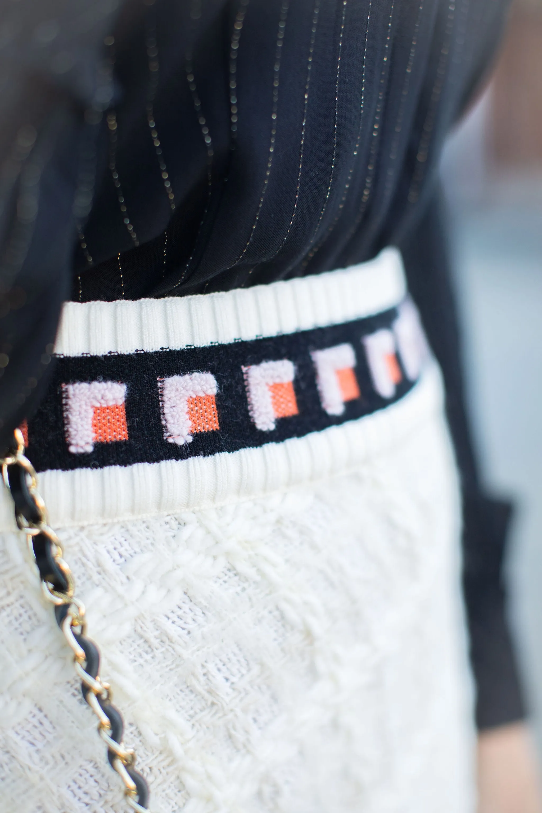 Short Tweed Skirt
