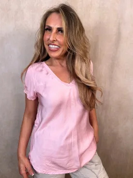 Sophie Satin T-Shirt
