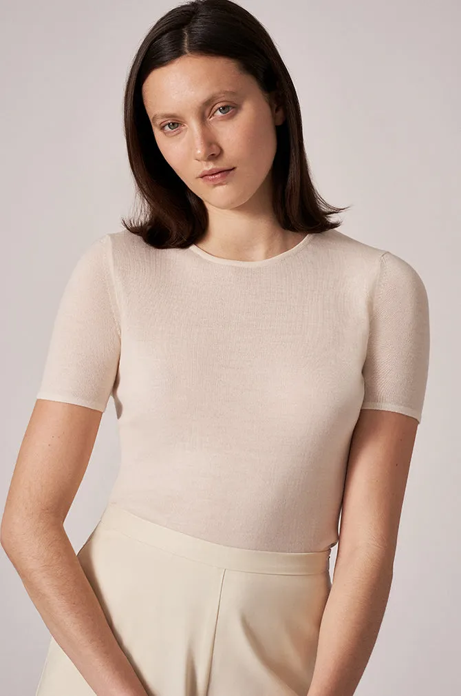 SUPERFINE MERINO WOOL TEE