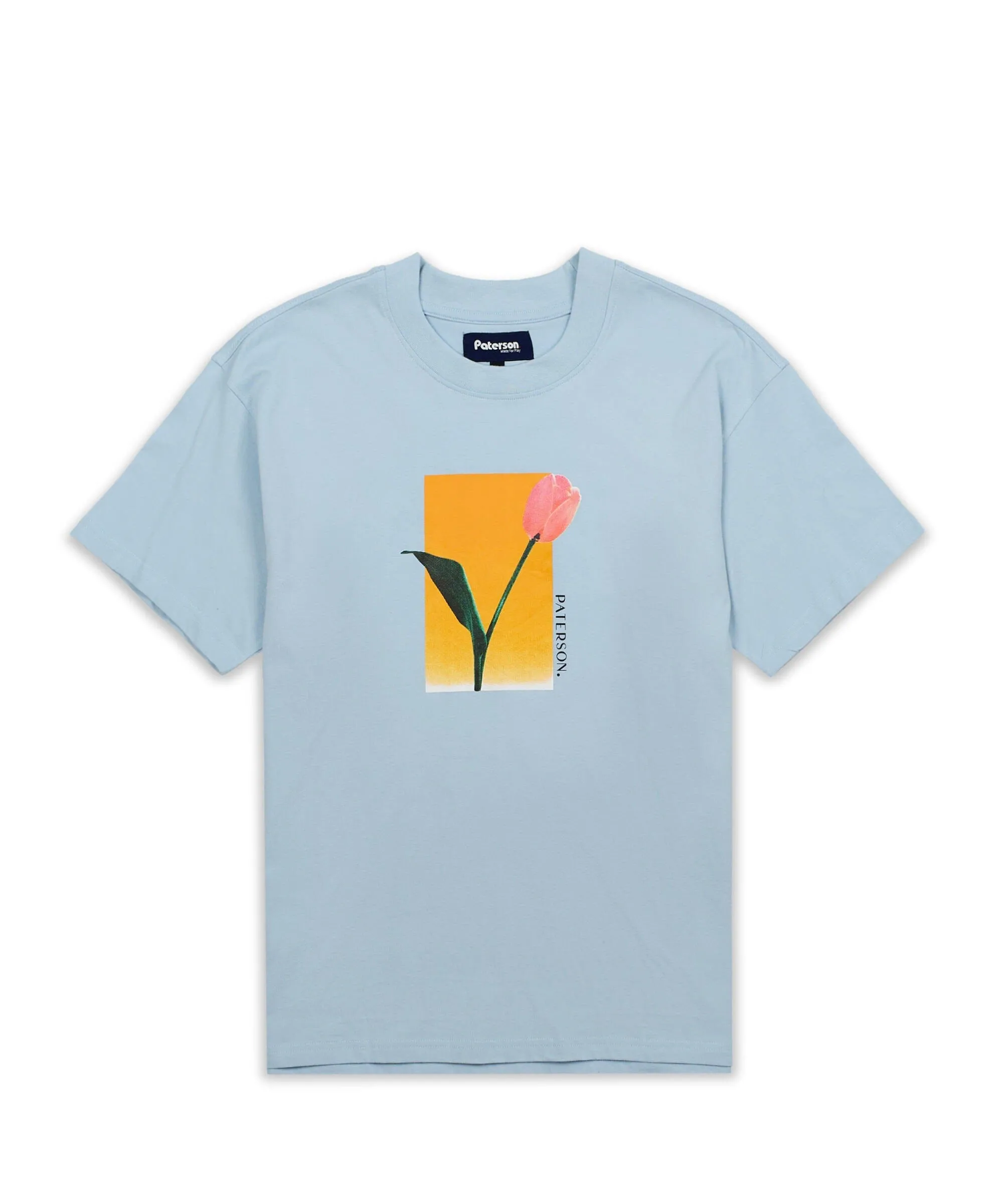 Tulip Short Sleeve Tee - Light Blue