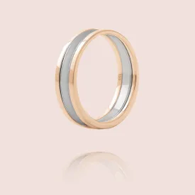 We Ring | Rose Gold Gray Lacquer