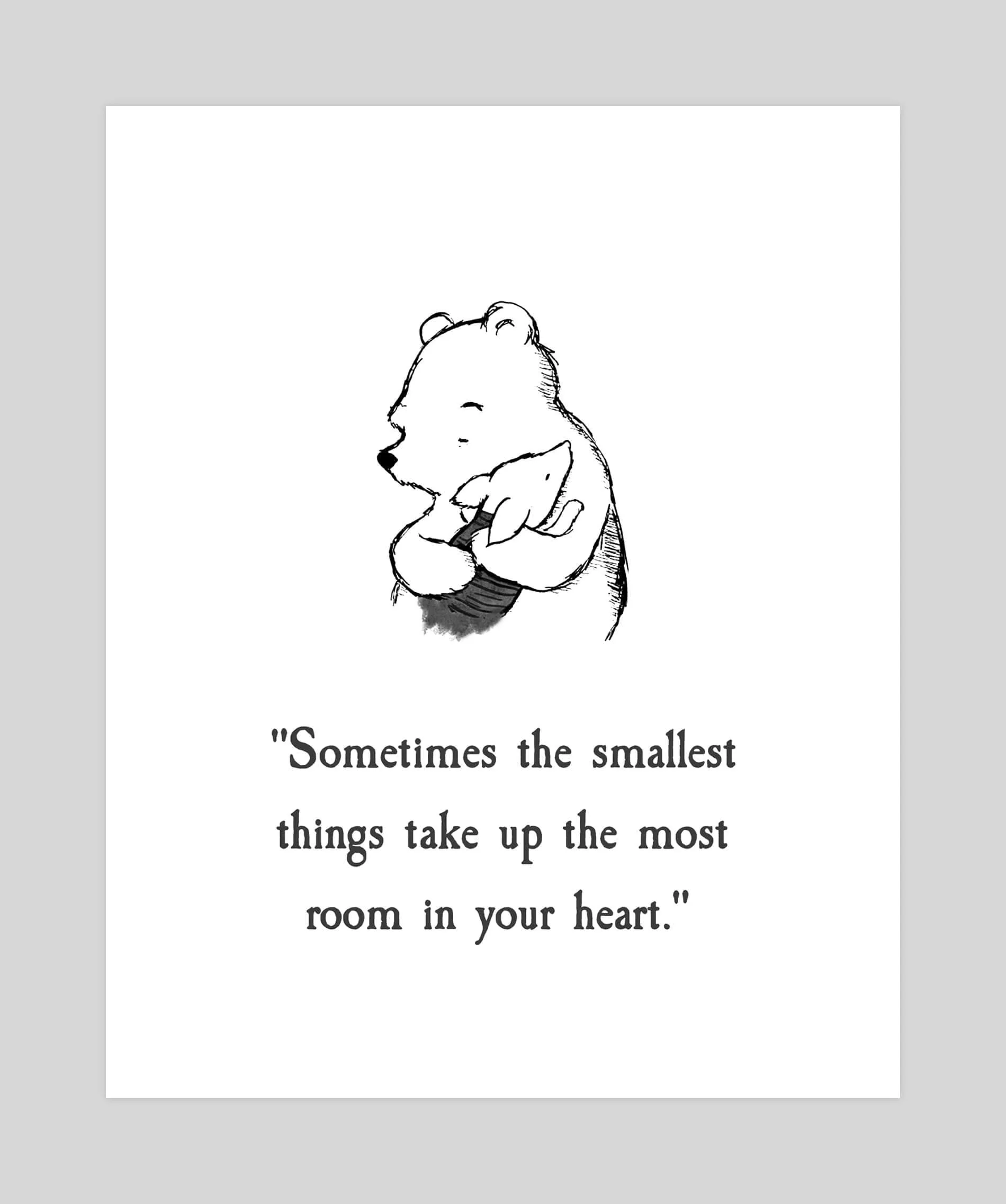 Winnie The Pooh - The Smallest Things